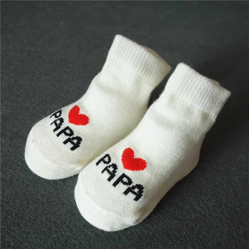 DAAY BABY Mama & Papa Socks (2 Pairs)