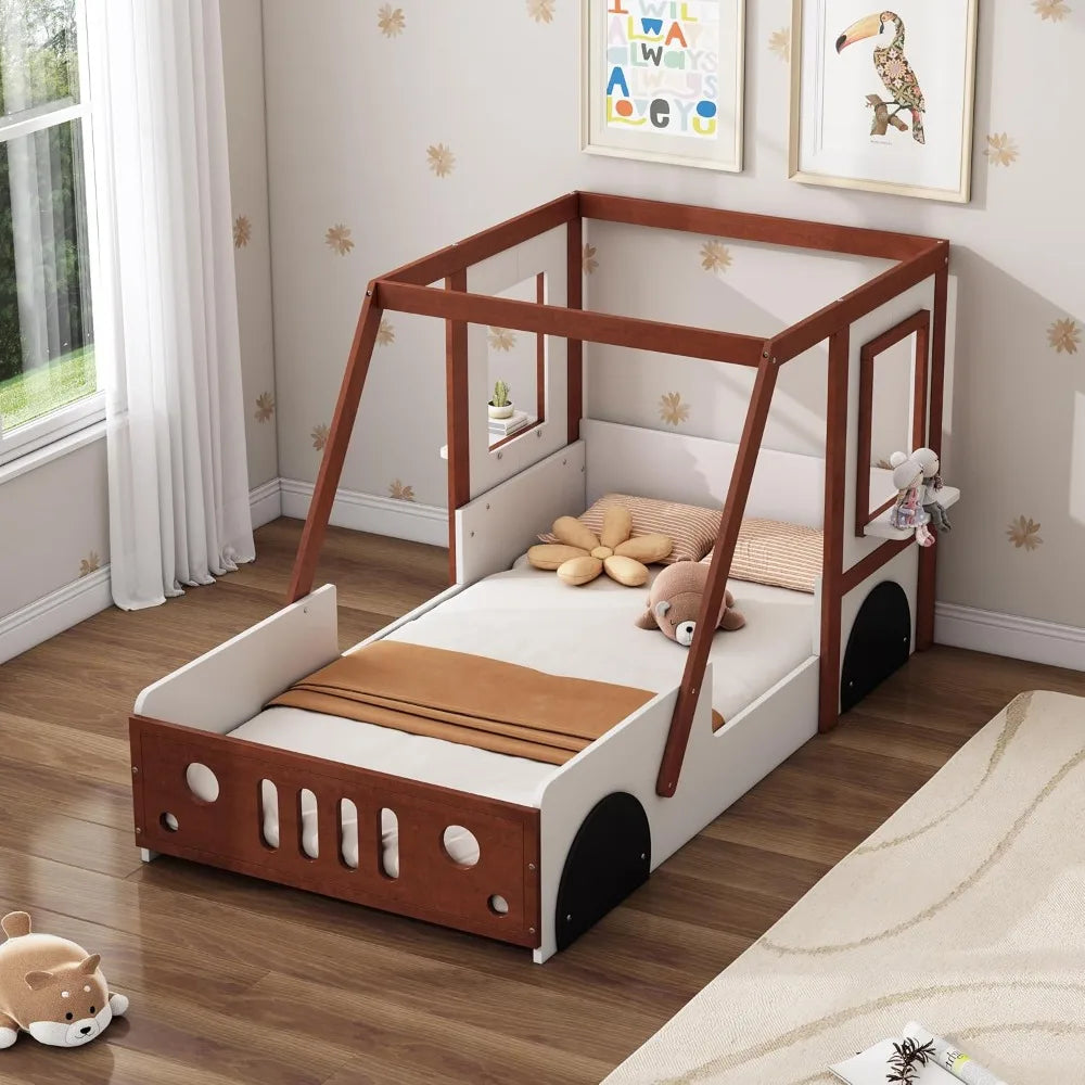 DAAY BABY Twin Size Car Bed Frame