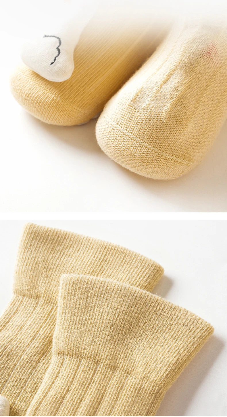 DAAY BABY Anti-slip Socks (5Pairs/Lot Cotton)