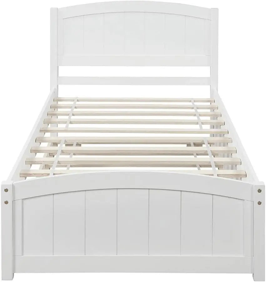 DAAY BABY Twin Platform Bed with Trundle