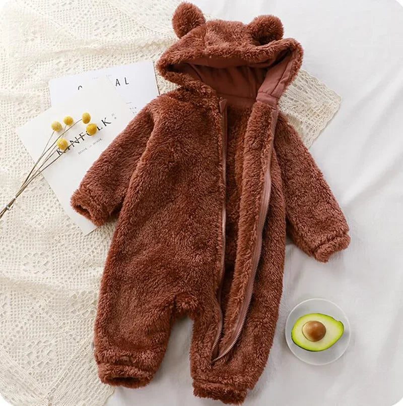 DAAY BABY Winter Hooded Jumpsuit (Bear)