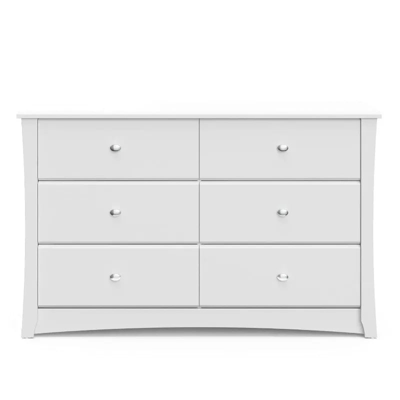 DAAY BABY Nursery 6 Drawer Double Dresser