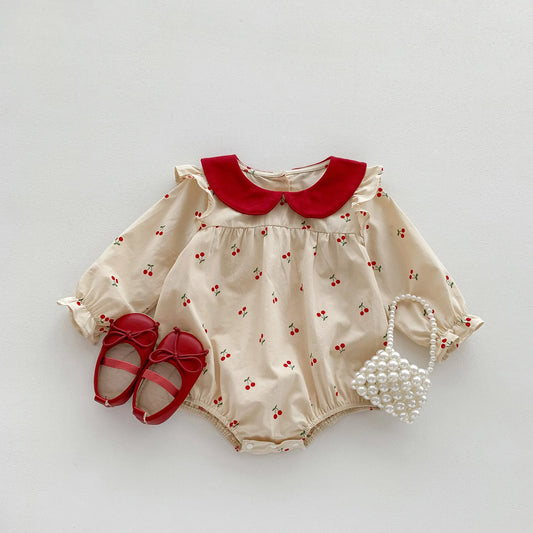 DAAY BABY Cherry Print Bodysuit