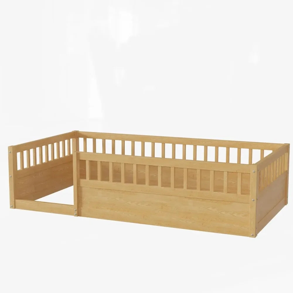 DAAY BABY Montessori Bed Twin Size with Gate