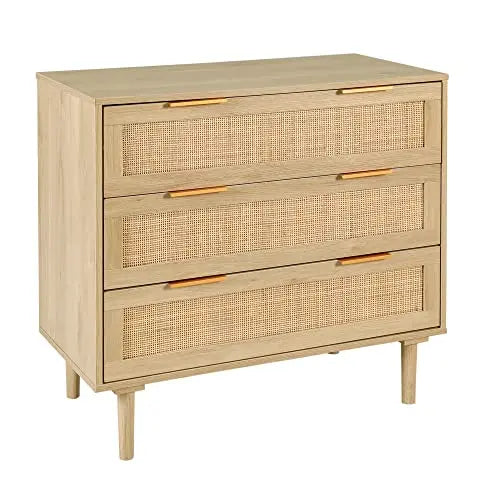 DAAY BABY Rattan 3 Drawer Dresser