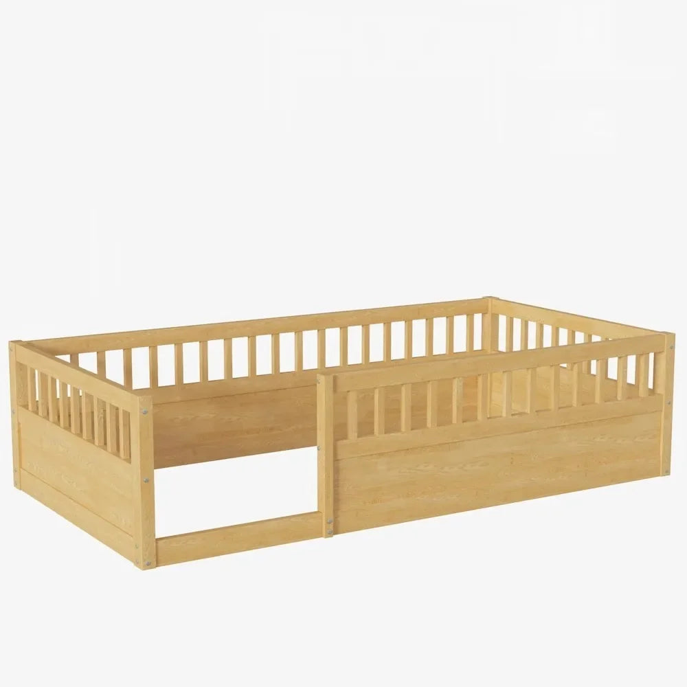 DAAY BABY Montessori Bed Twin Size with Gate