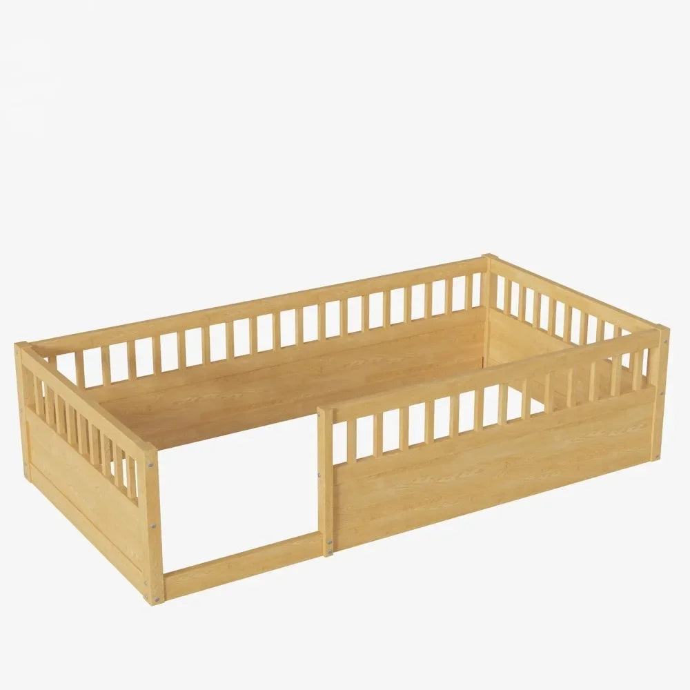 DAAY BABY Montessori Bed Twin Size with Gate