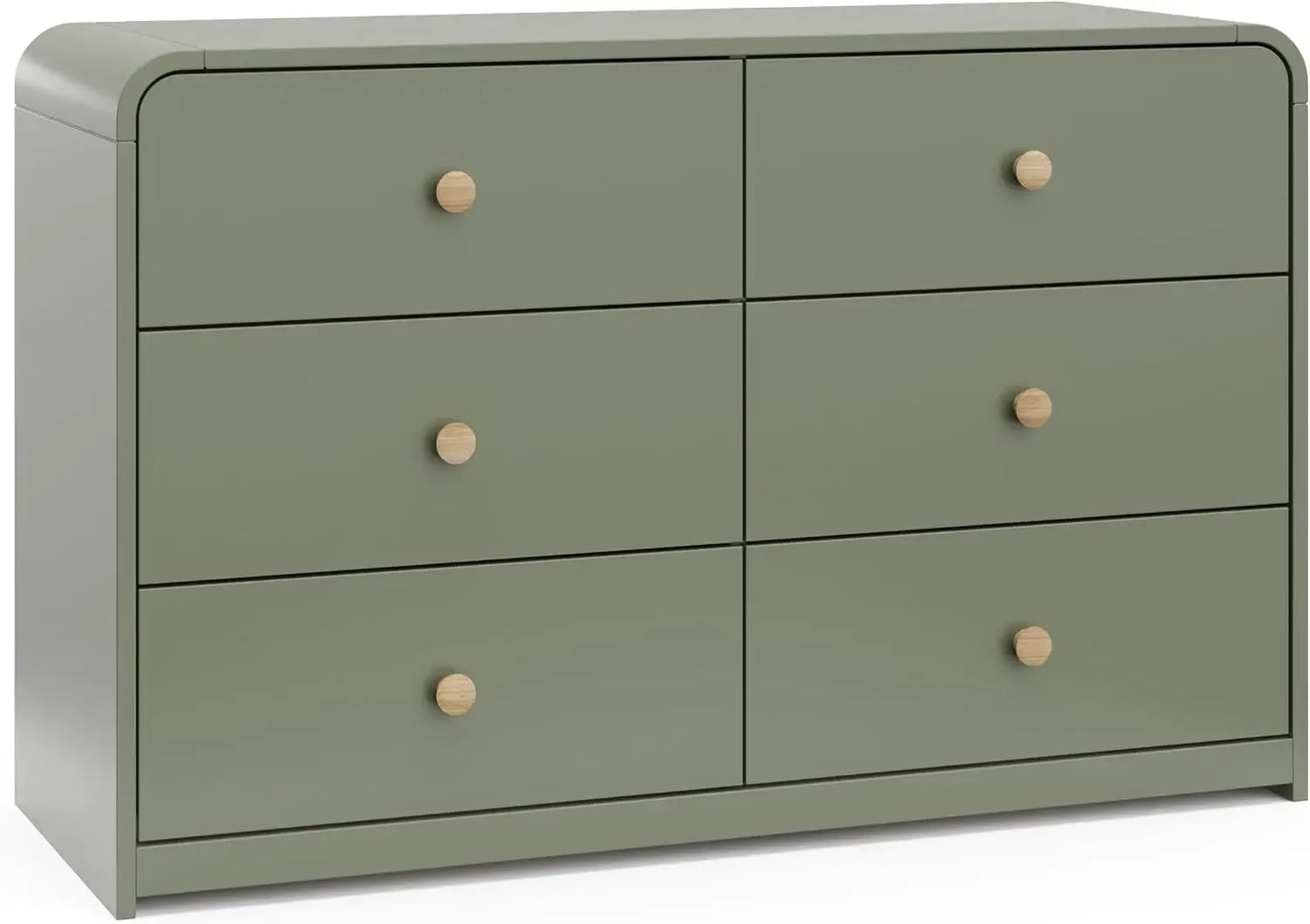 DAAY BABY Olive 6 Drawer Dresser