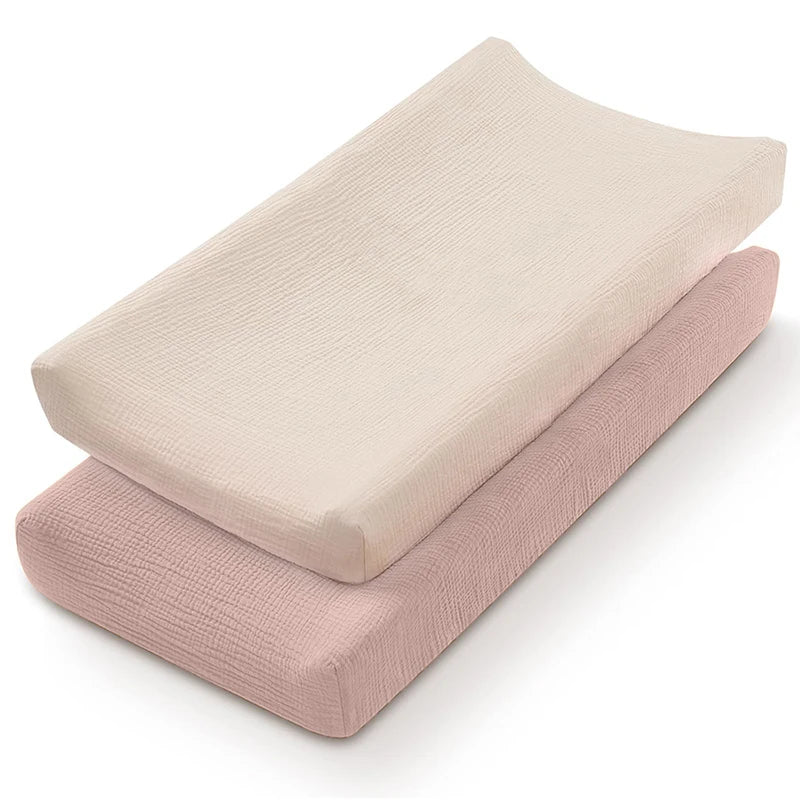 DAAY BABY Changing Pad Cover 100% Muslin Cotton