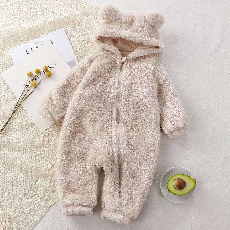 DAAY BABY Winter Hooded Jumpsuit (Bear)