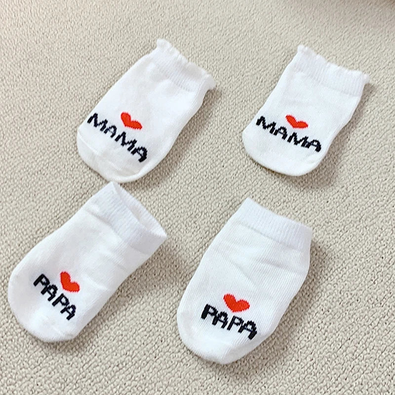 DAAY BABY Mama & Papa Socks (2 Pairs)