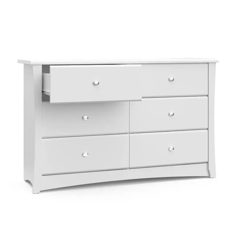 DAAY BABY Nursery 6 Drawer Double Dresser