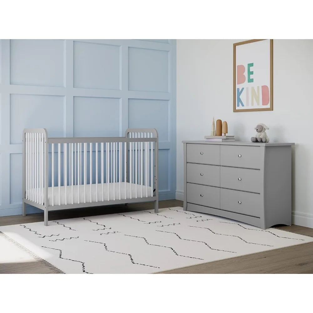 DAAY BABY Pebble Gray Nursery Dresser