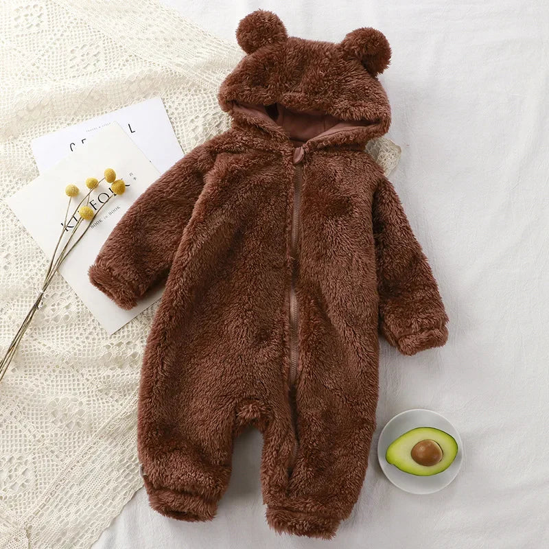 DAAY BABY Winter Hooded Jumpsuit (Bear)