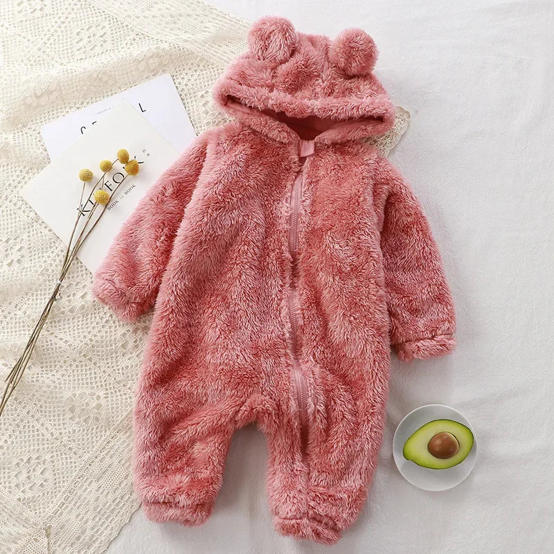 DAAY BABY Winter Hooded Jumpsuit (Bear)