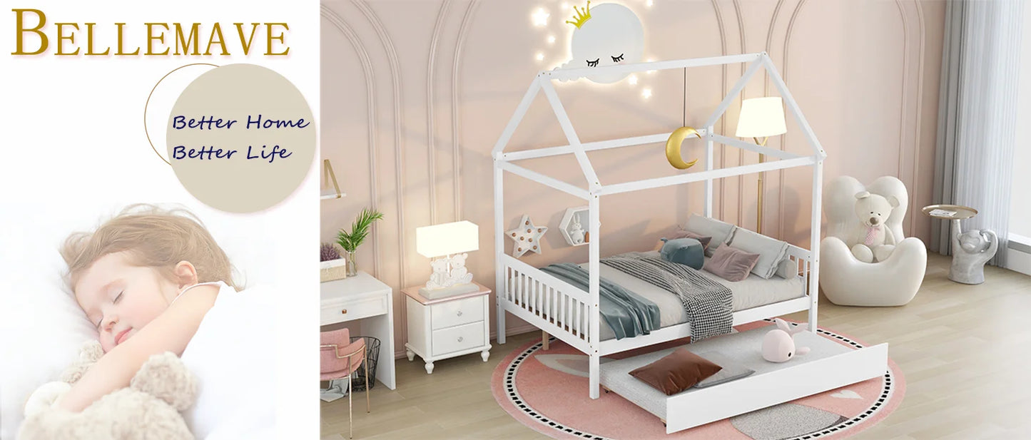 DAAY BABY Twin Over Twin Bunk Beds with Storage