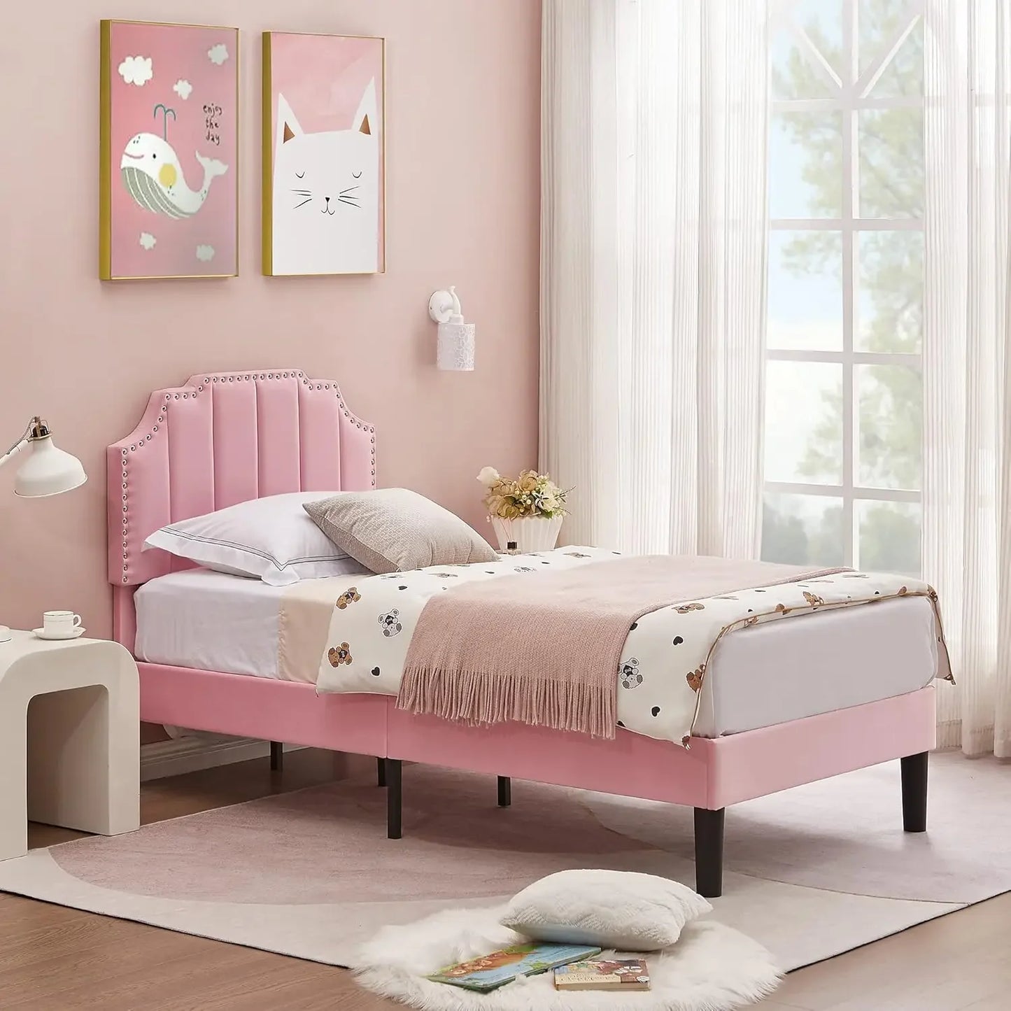 DAAY BABY Twin Upholstered Bed Frame