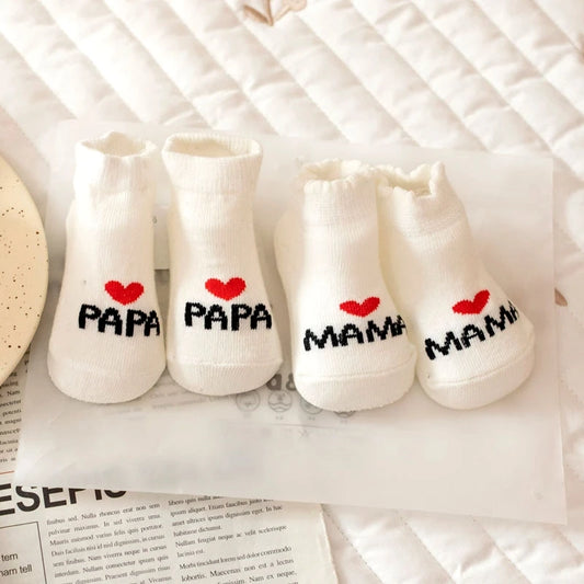 DAAY BABY Mama & Papa Socks (2 Pairs)