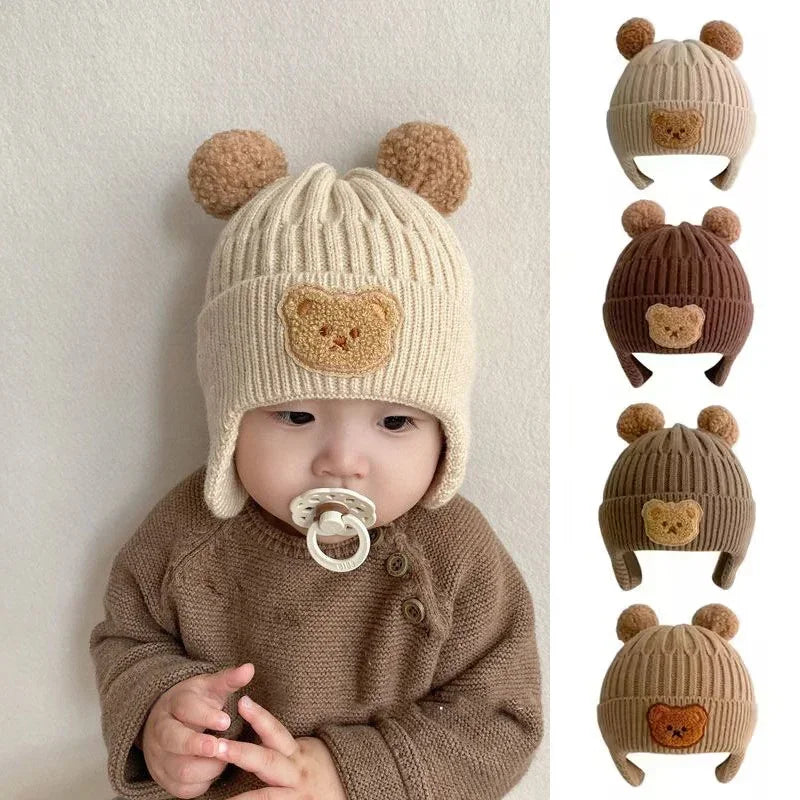 DAAY BABY Wool Beanie (Bear)