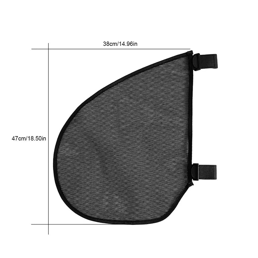 DAAY BABY Stroller Side Mesh Bag Large Capacity