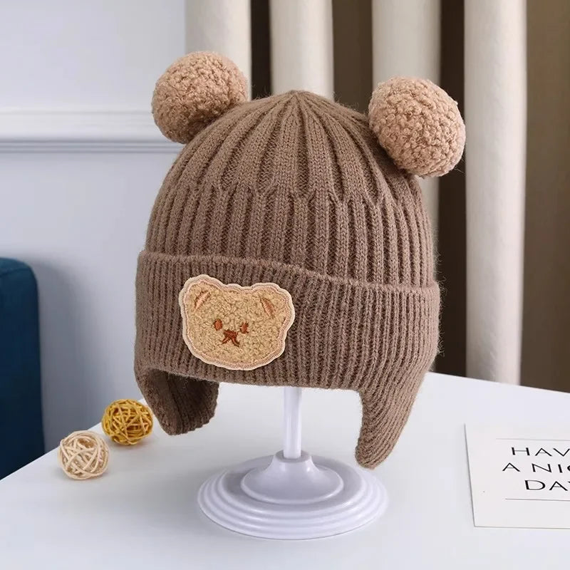 DAAY BABY Wool Beanie (Bear)