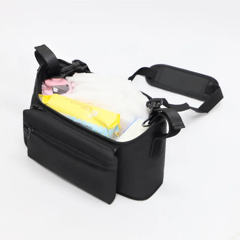 DAAY BABY Stroller Organizer with 2 Insulated Cup Holder