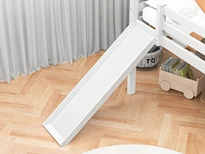 DAAY BABY Twin Loft Bed with Slide