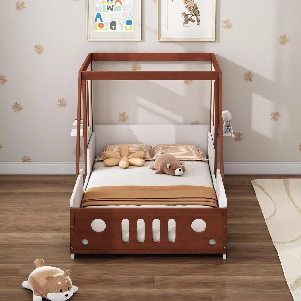 DAAY BABY Twin Size Car Bed Frame