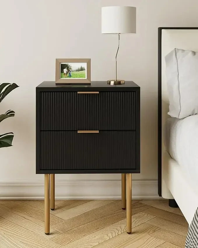 DAAY BABY Classic Nightstand with Gold Legs