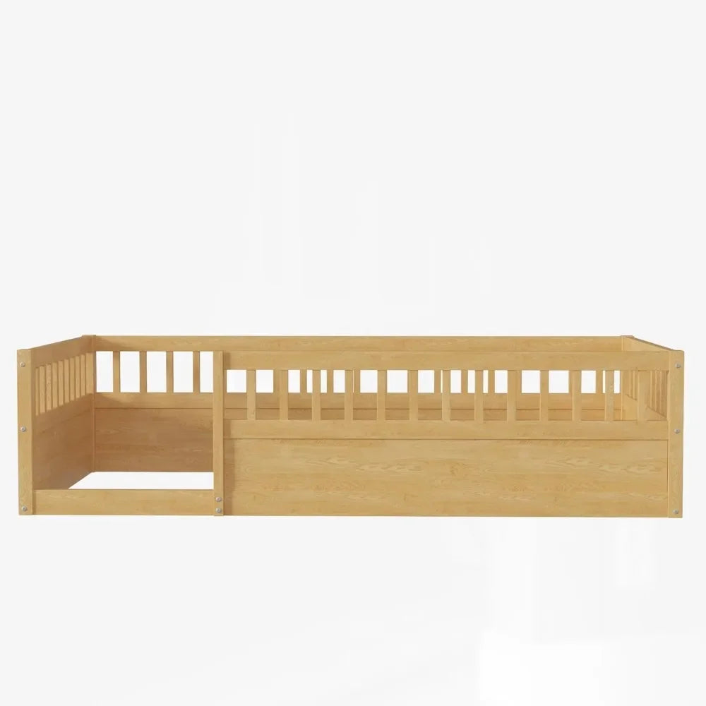 DAAY BABY Montessori Bed Twin Size with Gate