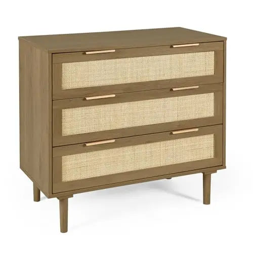 DAAY BABY Rattan 3 Drawer Dresser