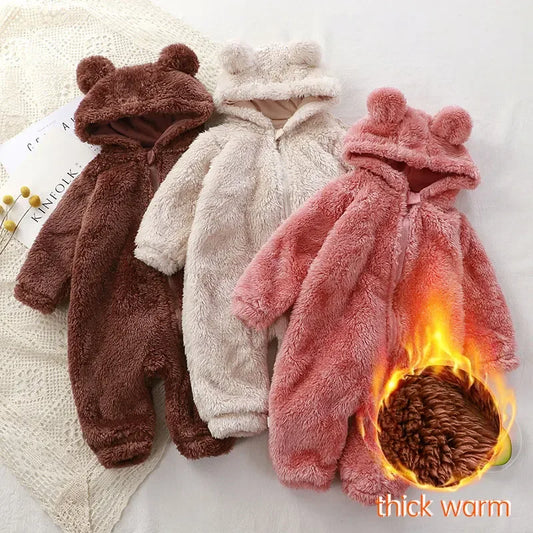 DAAY BABY Winter Hooded Jumpsuit (Bear)