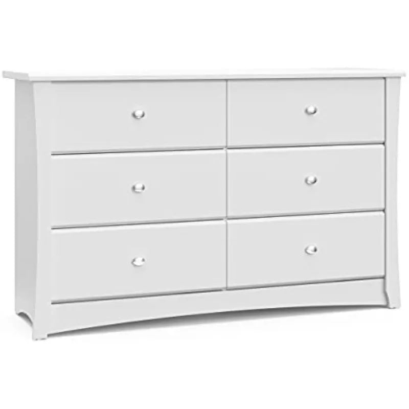 DAAY BABY Nursery 6 Drawer Double Dresser