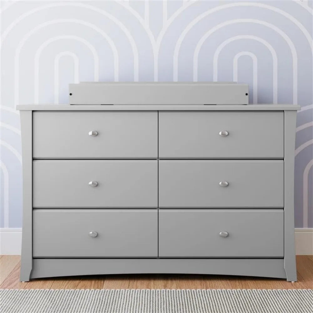 DAAY BABY Pebble Gray Nursery Dresser